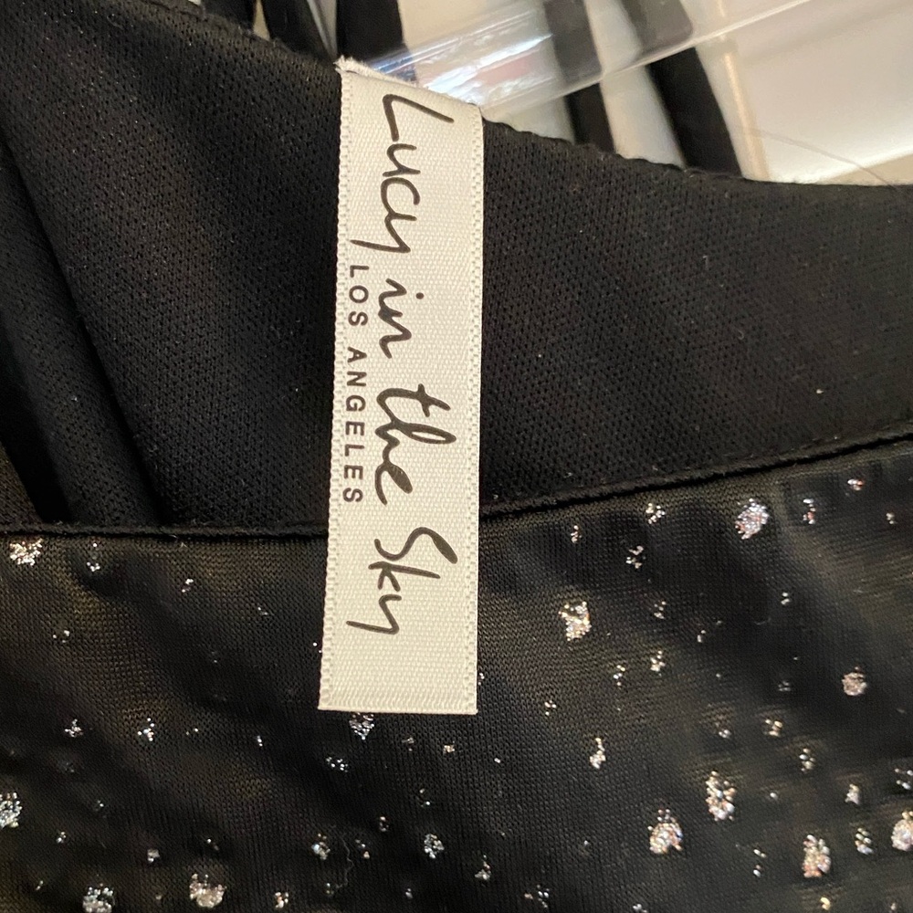 Lucy in the Sky black sparkling dress size XSmall Excellent Condition! - Picture 2 of 3